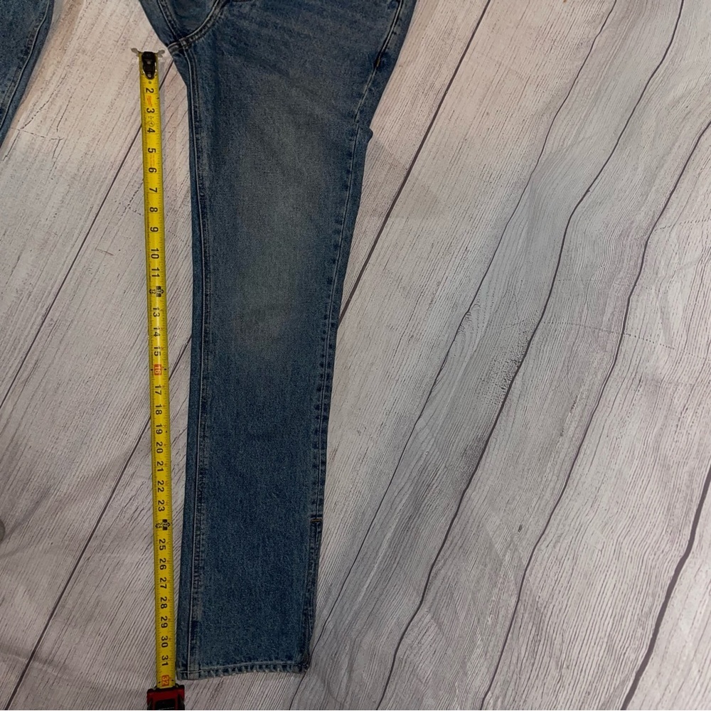 GRLFRND Women’s 26 Harlow High Rise Slim Boot with Slit in Divisadero Jeans - Picture 13 of 16